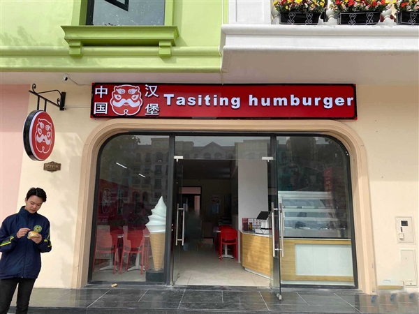 Tasiting Humburger