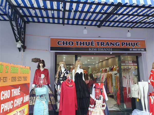 Cho thuê trang phục Kim Thanh