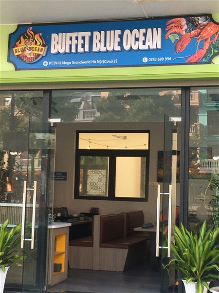 Buffet blue Ocean